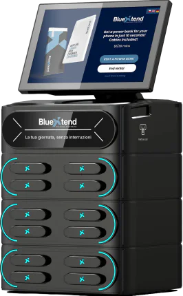 12-slot kiosk